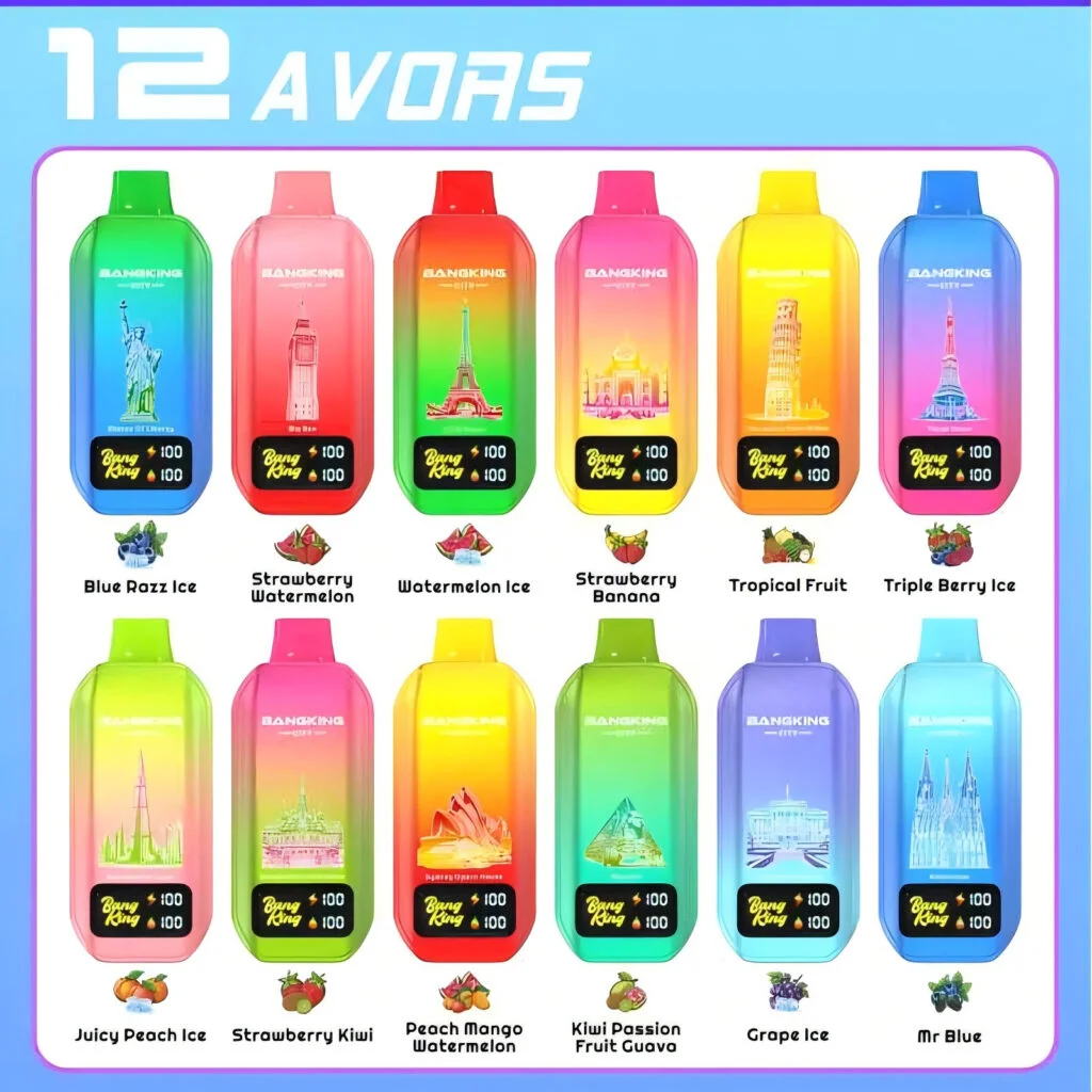 Bang King City 50K Puffs egyszerhasználatos e-cigaretta