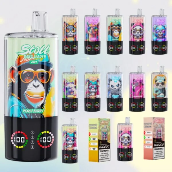 BANG Leader Stoll 100K Puffs 4in1 egyszerhasználatos e-cigaretta