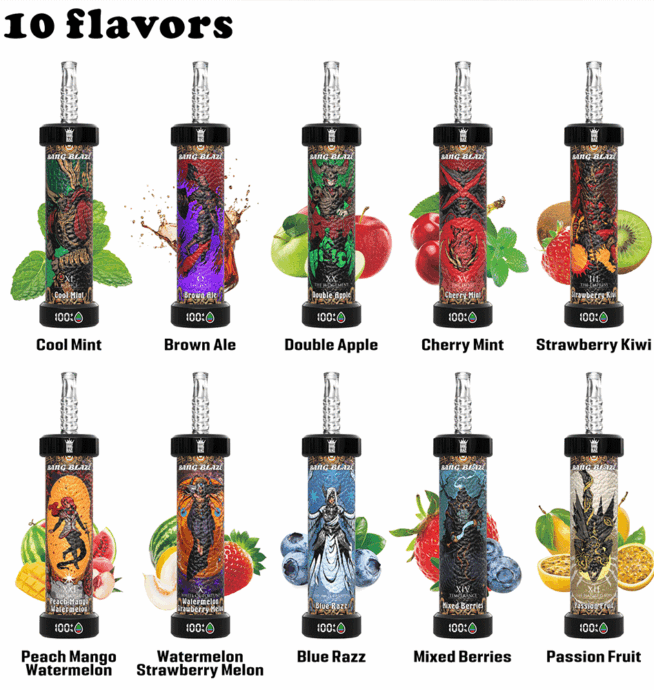 Bang Blaze 60K Shisha Puffs egyszerhasználatos e-cigaretta